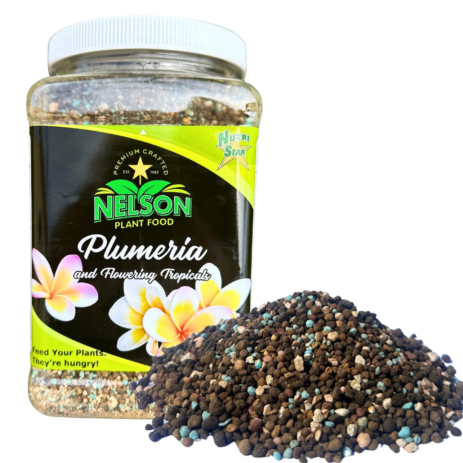 Plumeria Plant & Flowering Tropical Fertilizer 5-30-5 for Ferns, Orchids, Lilies