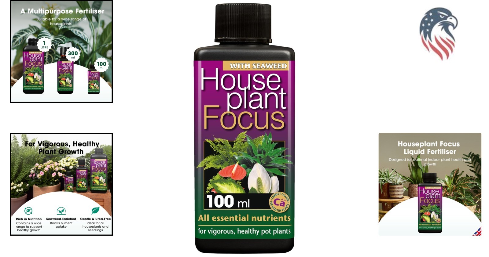 Concentrated Liquid Fertilizer for Potted Plants Indoor Gardens 100ml
