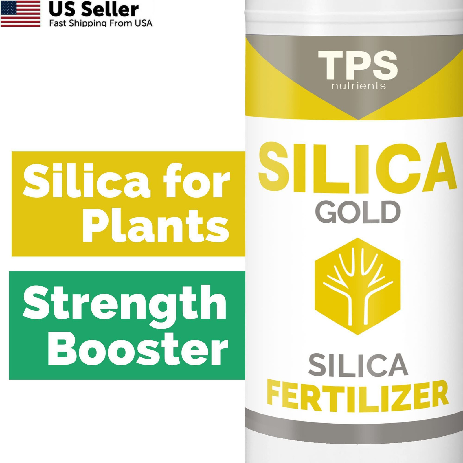 Plant Strength Nutrient Supplement Bioavailable Silicon 1 Quart 32oz USA