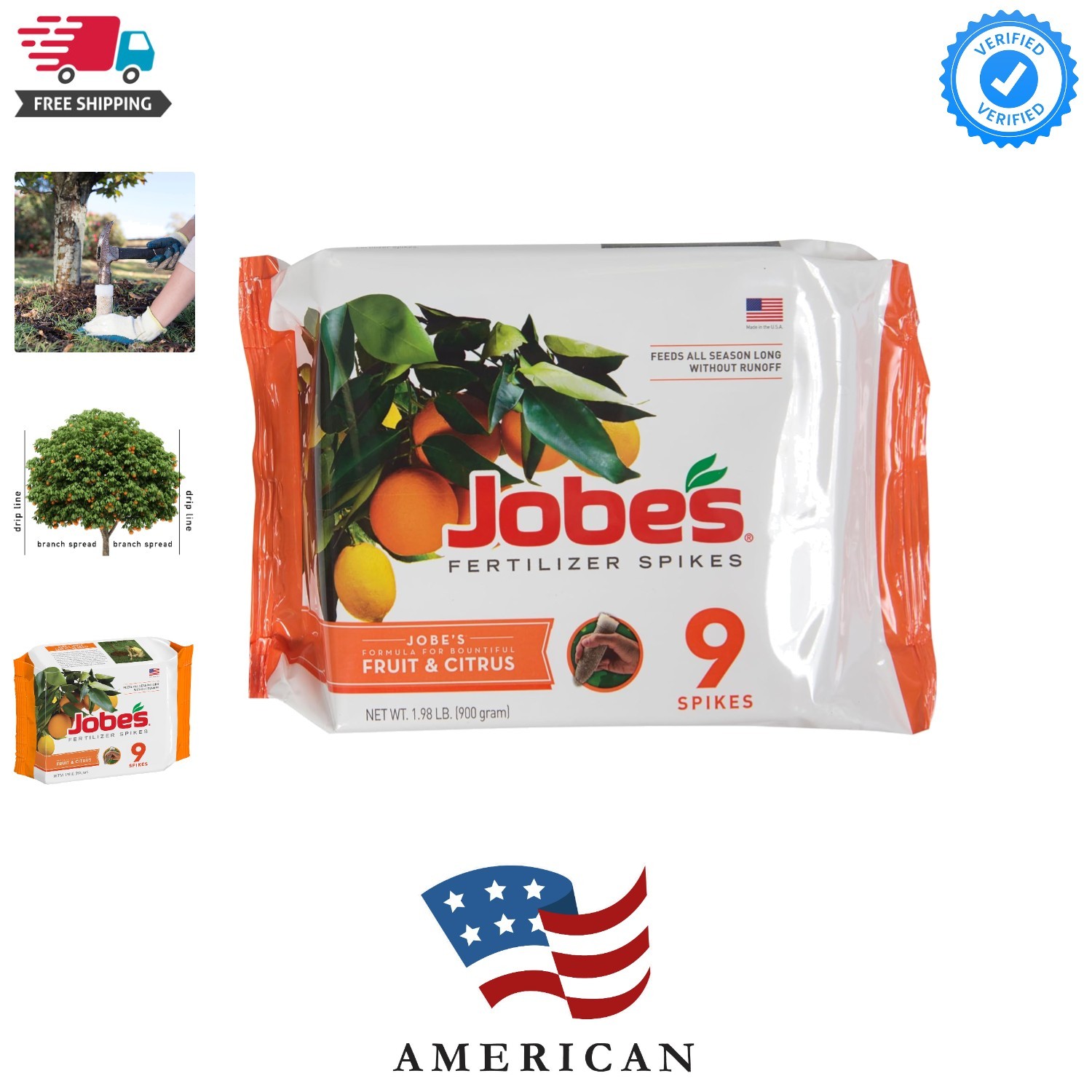 Jobe’s Garden Fertilizer Spikes, Easy Plant Care Slow Release Fertilizer for …