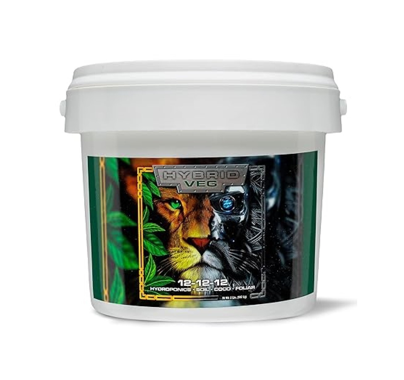 Hybrid Veg 12-12-12 2 lbs All Purpose Fertilizer by GreenGro Biologicals