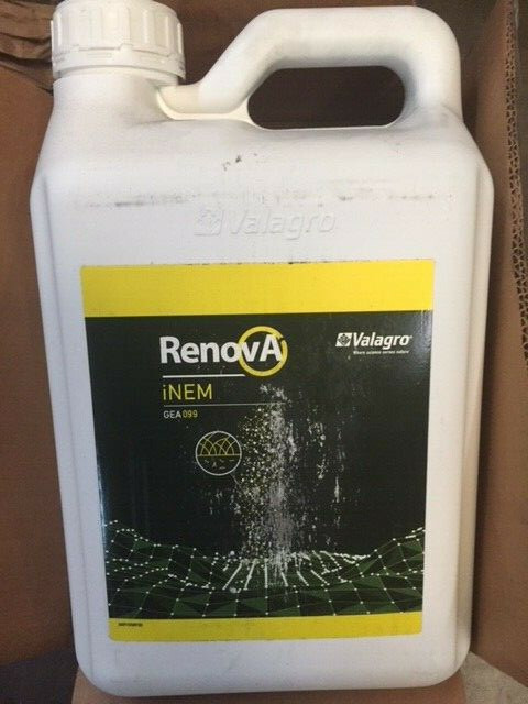 2.5 Gal / 9.5L Valagro RenovA iNEM 8-0-9 Turf Nutrient (NEW)