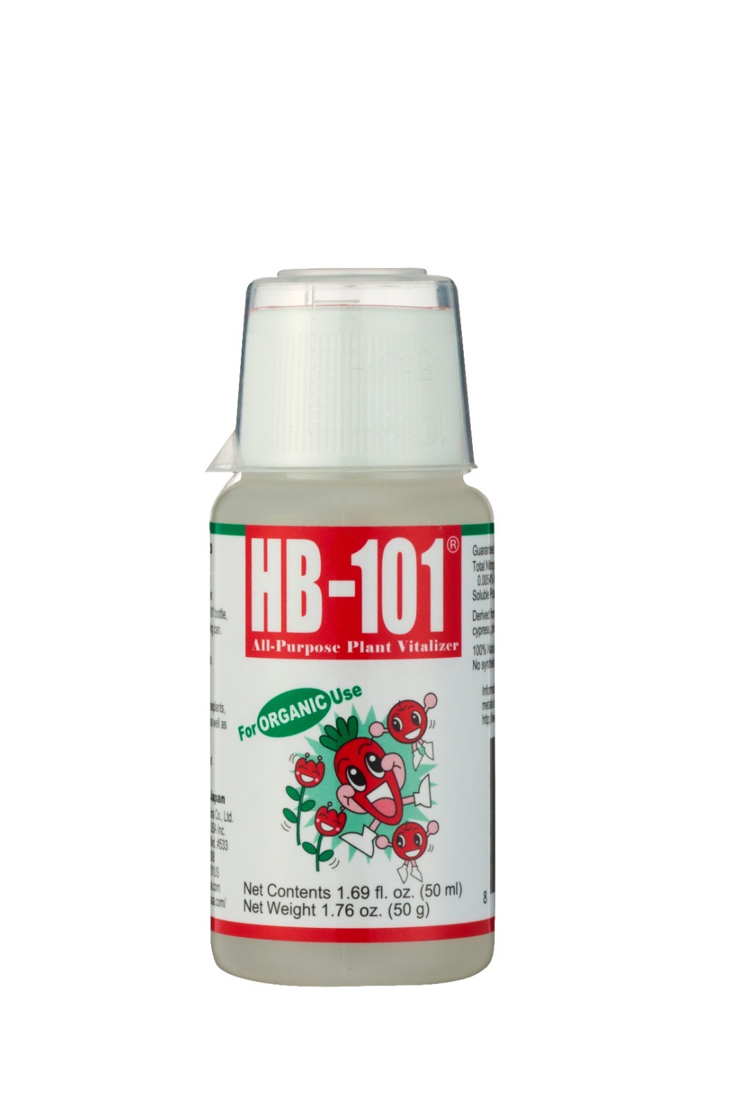 HB-101 All Purpose Organic Plant Vitalizer 50 ml (1.69 fl.oz)