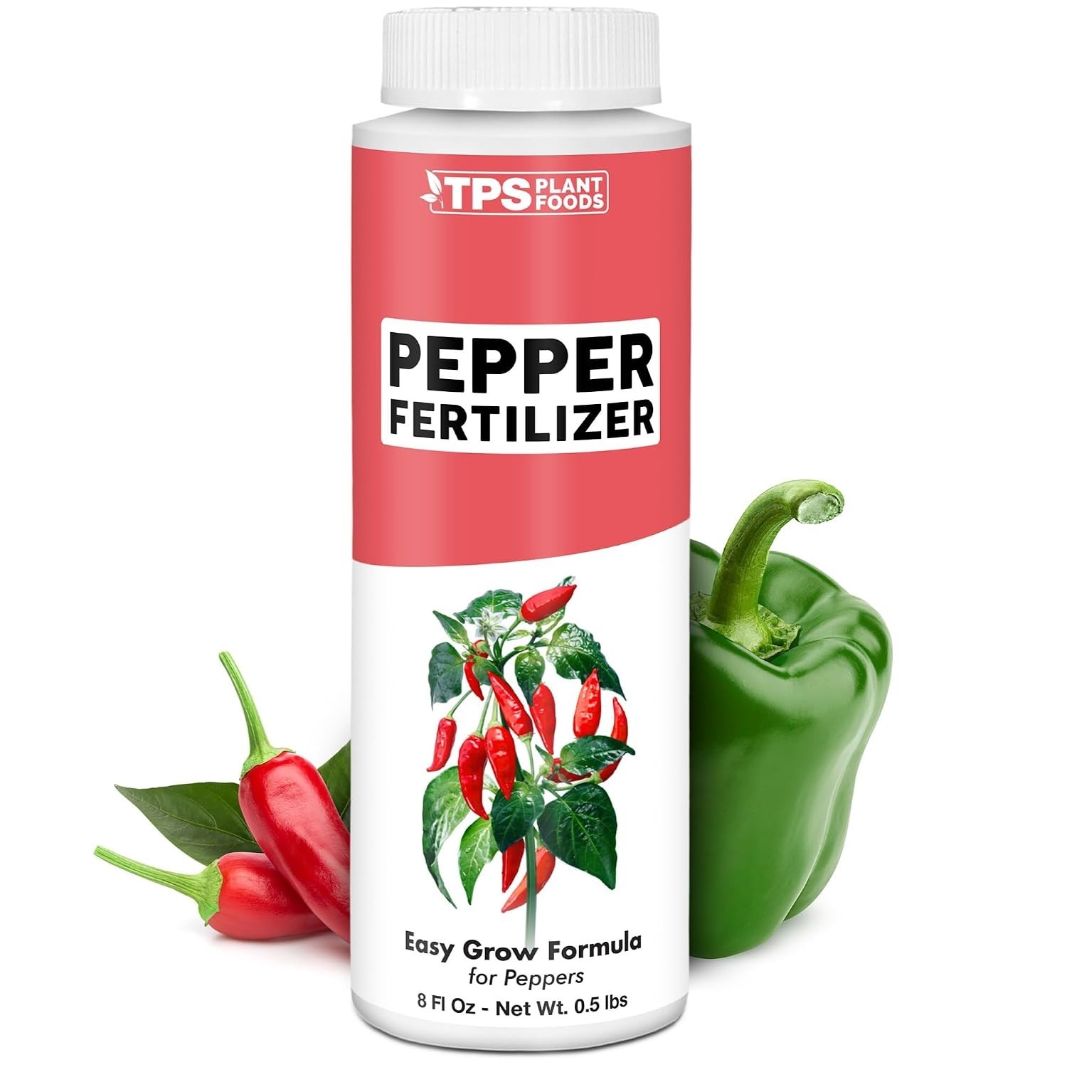 Pepper Fertilizer – Liquid Plant Food for Bigger Harvests, 8 oz | Supports Bl…