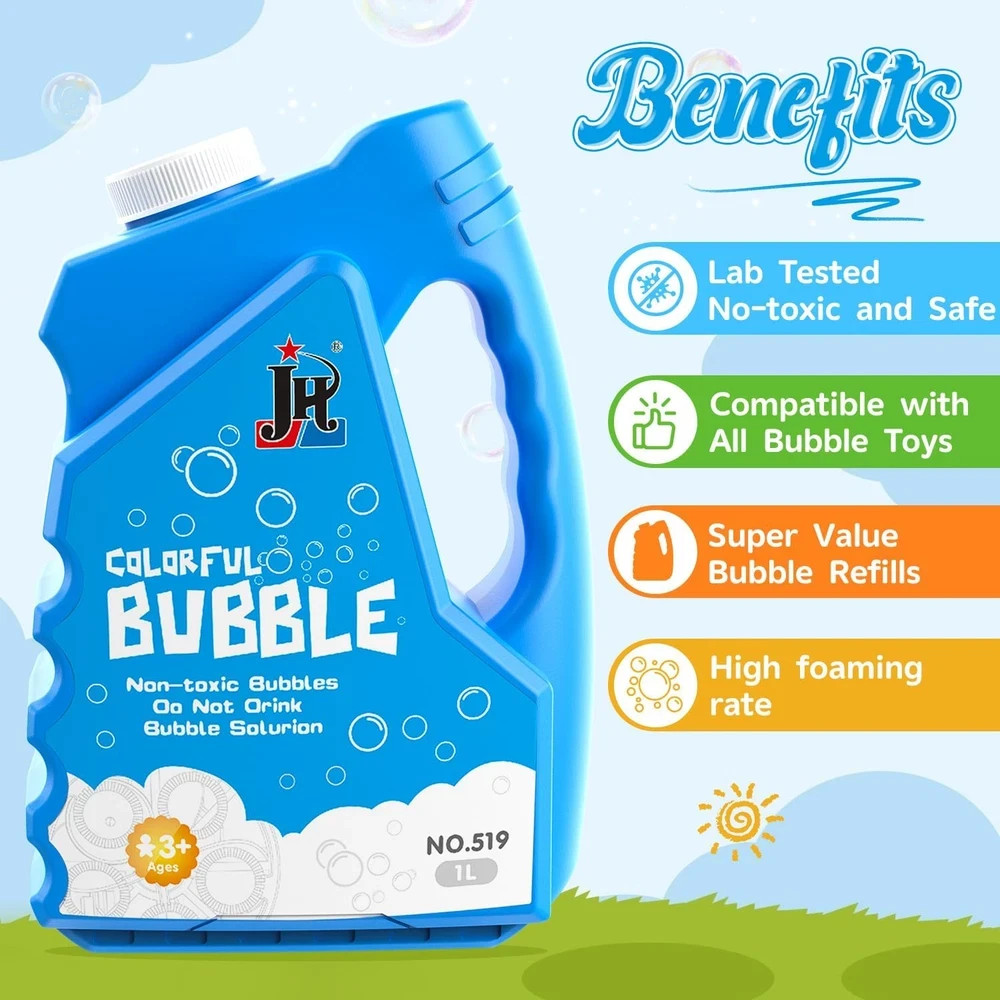 Eaglestone 67 OZ Bubble Concentrated Solution (Up to 5 Gallons) – Bubble Solutio