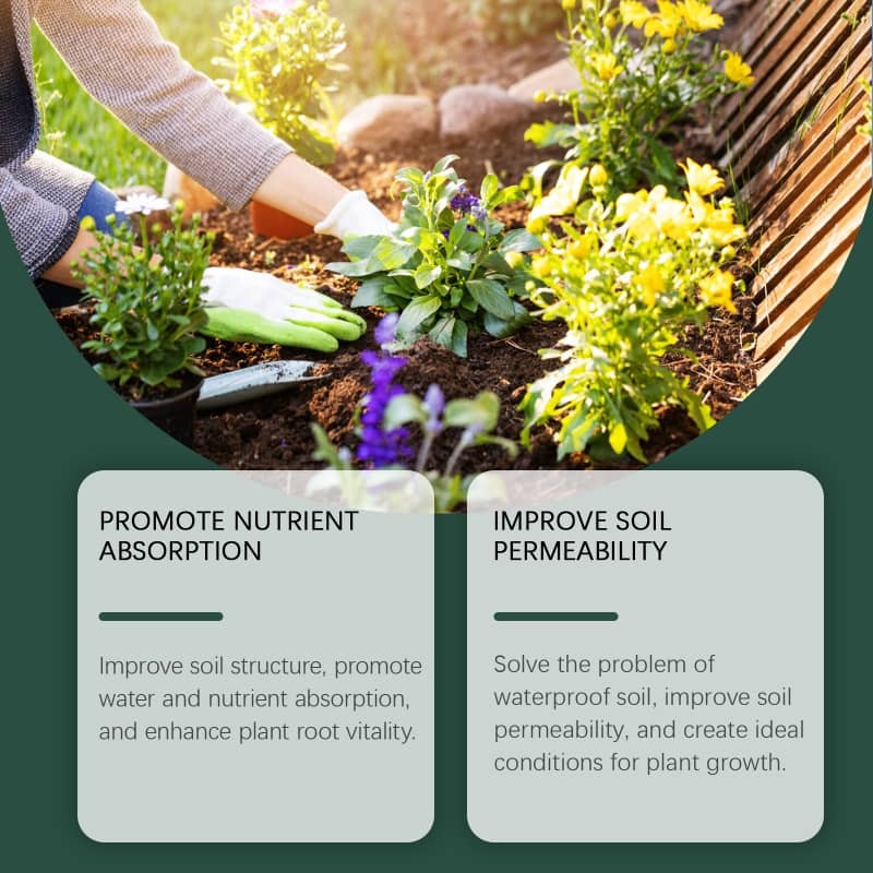 Liquid Soil Conditioner Tropical Plant Growth Supplement Drops Improve Nutrition