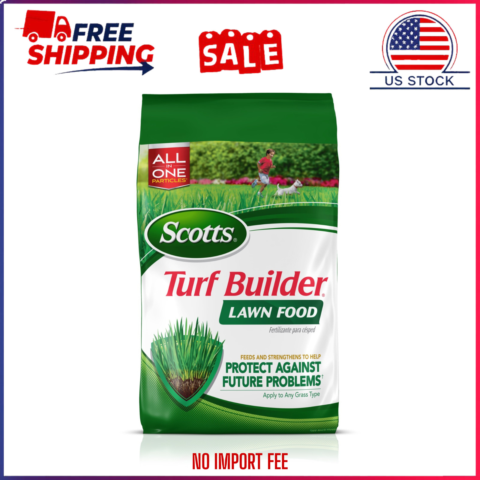 Scotts Turf Builder Lawn Fertilizer, 15,000 sq. ft., 37.50 lbs.