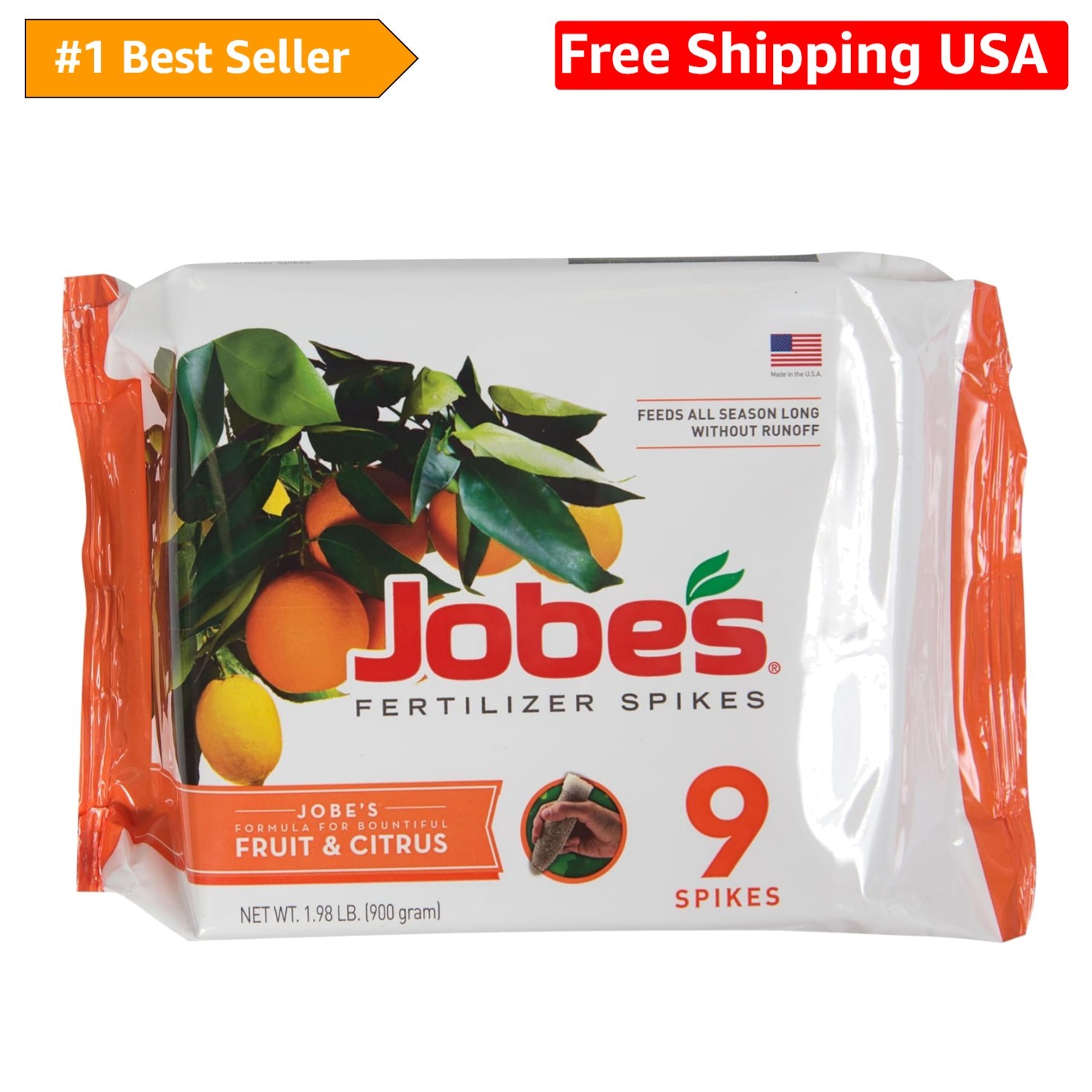 Jobe’s Garden Fertilizer Spikes, Easy Plant Care Slow Release Fertilizer for …