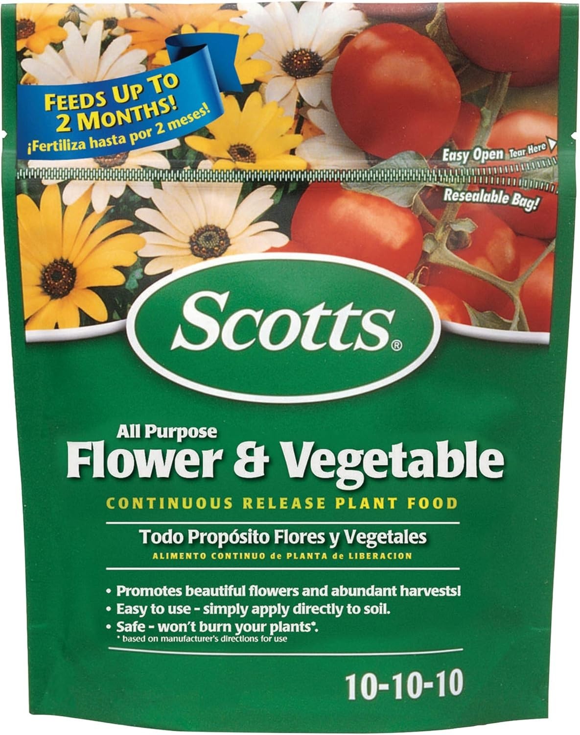3 lb All Purpose Continuous Release Plant Food for Lush Flowers & Vegetables
