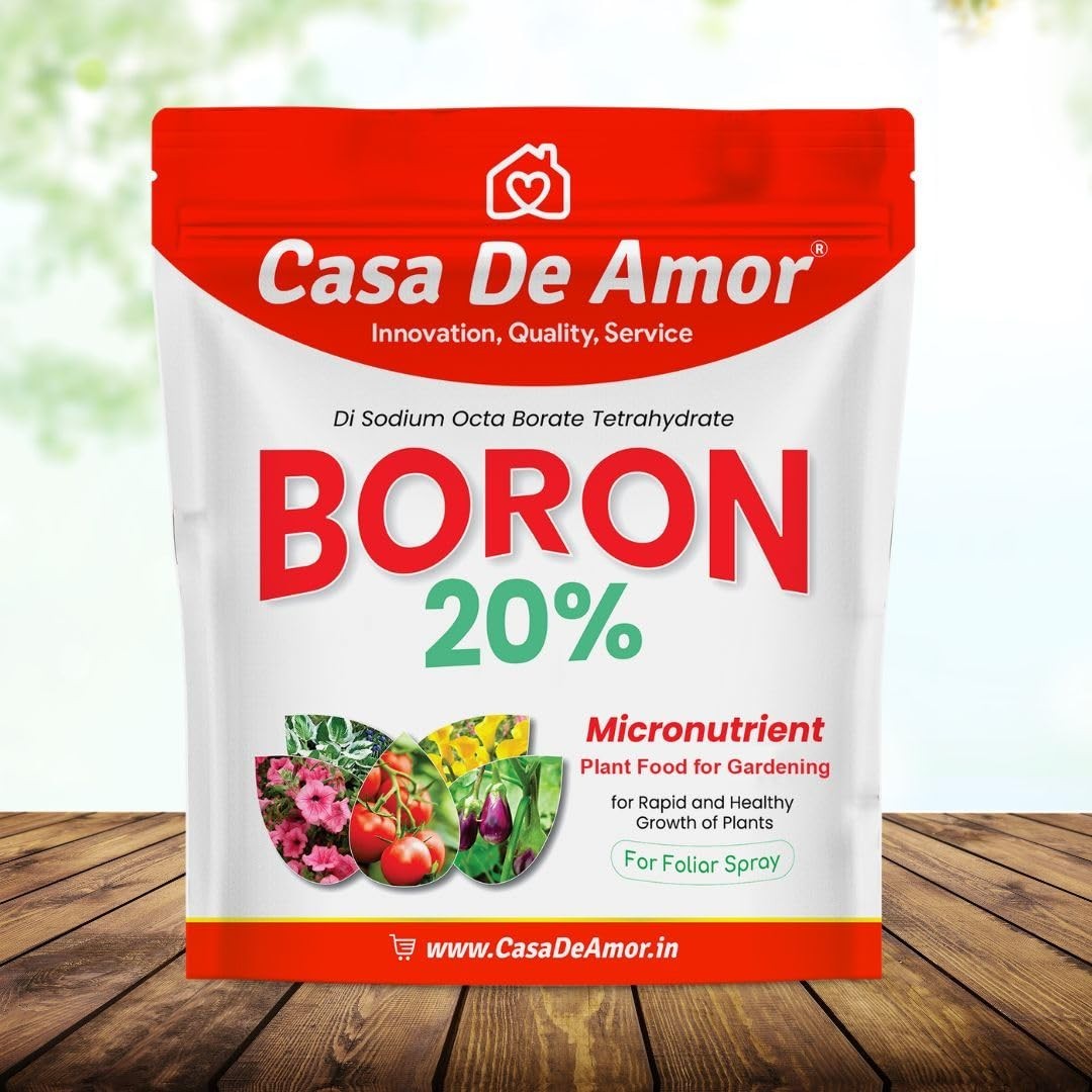 Boron 20% Micronutrient Fertilizer 100g Water Soluble Plant Food Foliar Spray