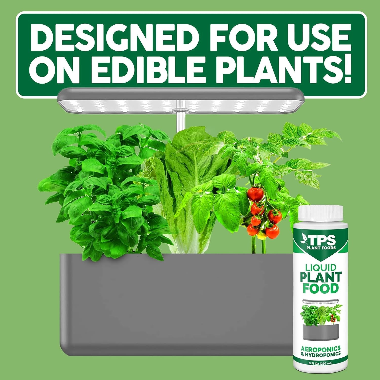 Liquid Plant Food for use in AeroGarden, IDOO and Hydroponic Growing Systems,…