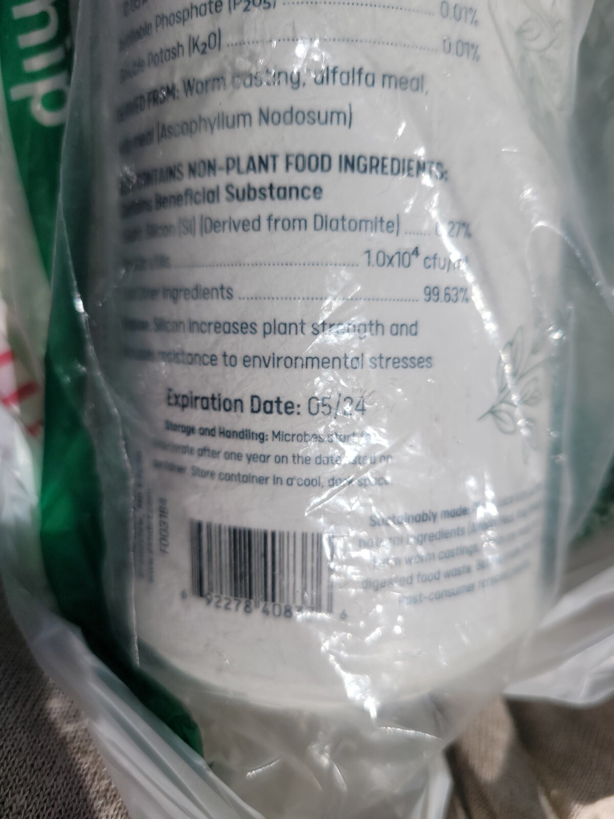 Elm Dirt Plant Juice for All Plants 1 Bottle. Booster for All Plants Exp. 04/24