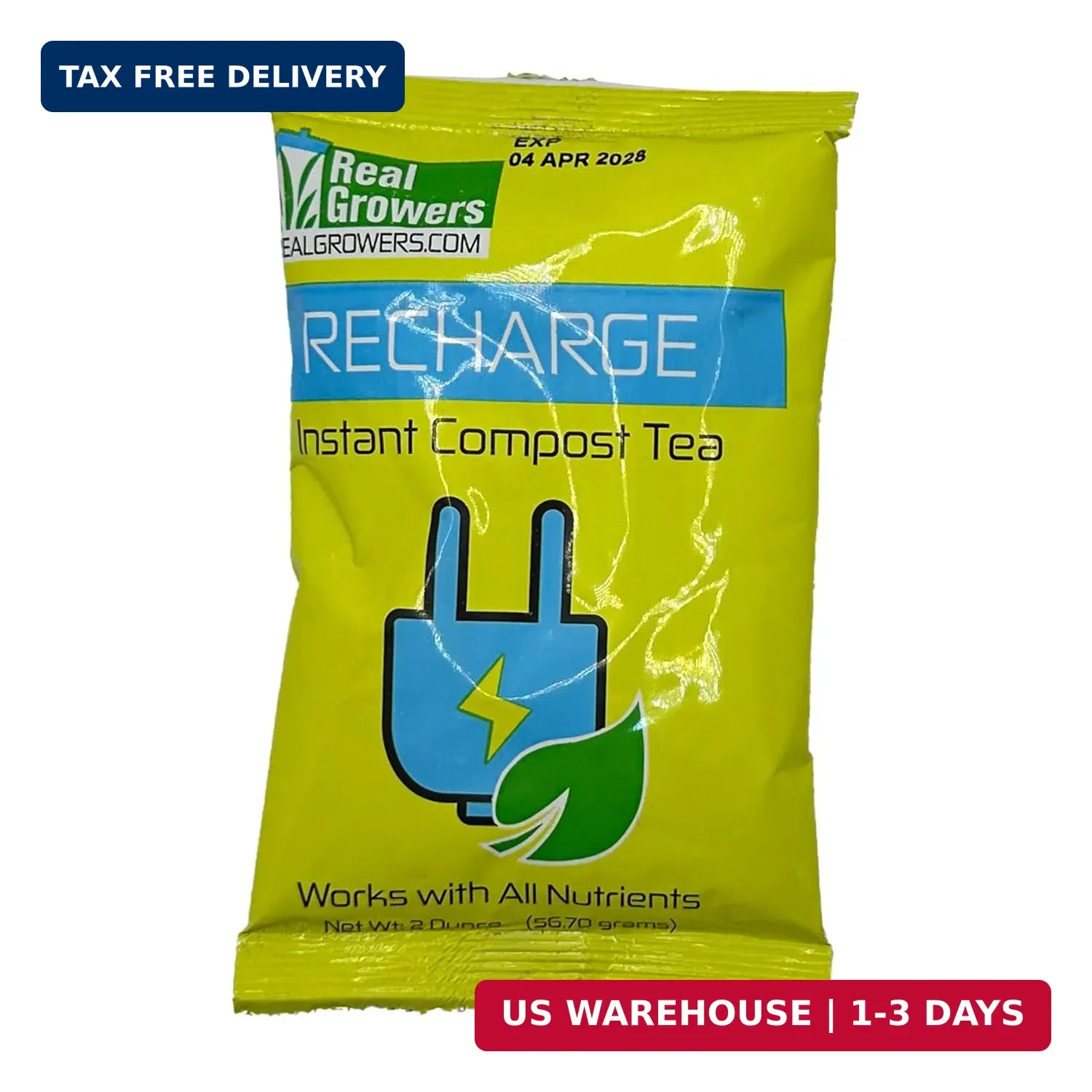 Recharge 2 oz – Explosive Root Growth with Mycorrhizae for Living S