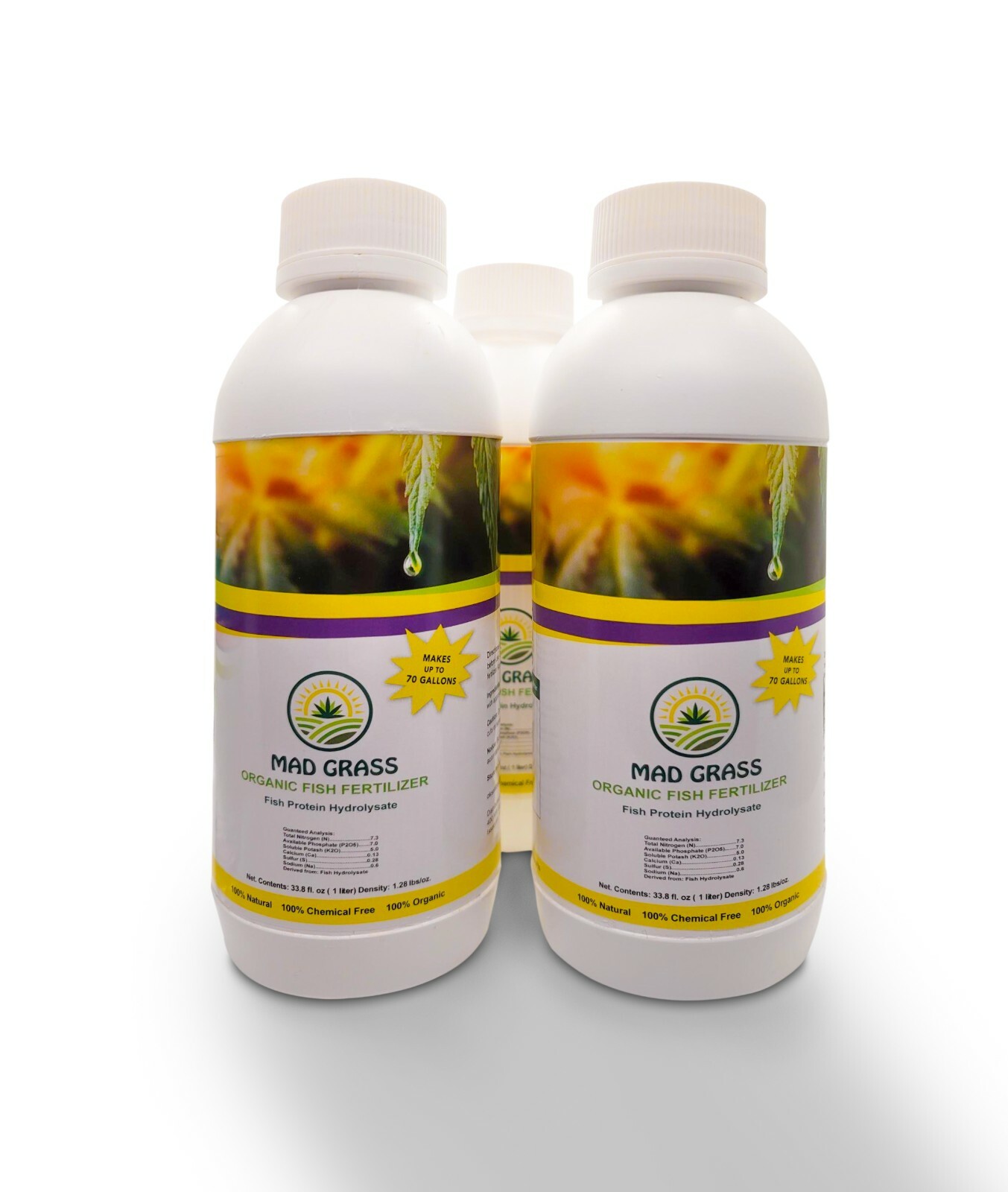 Organic Fish Fertilizer – For Hemp: That is Less Than $.56 Per Gallon !