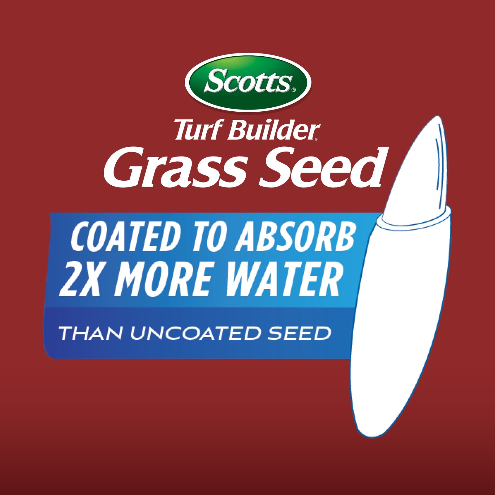 Scotts Turf Builder Grass Seed Commercial Mix for Tall Fescue Lawns, 7 lbs.