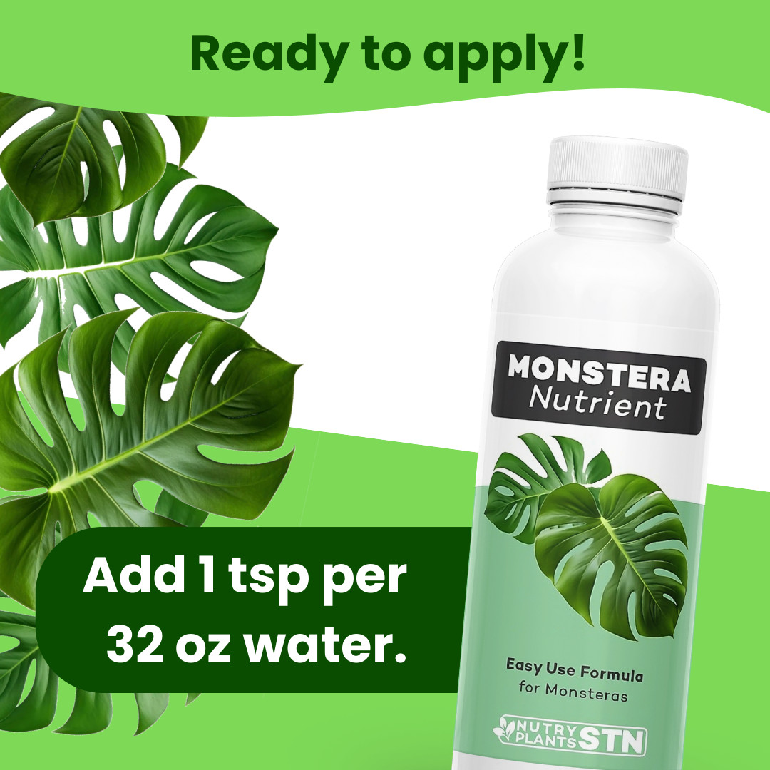 Monstera Nutrient Liquid Fertilizer Monsteras Philodendrons Lush Foliage 32 oz