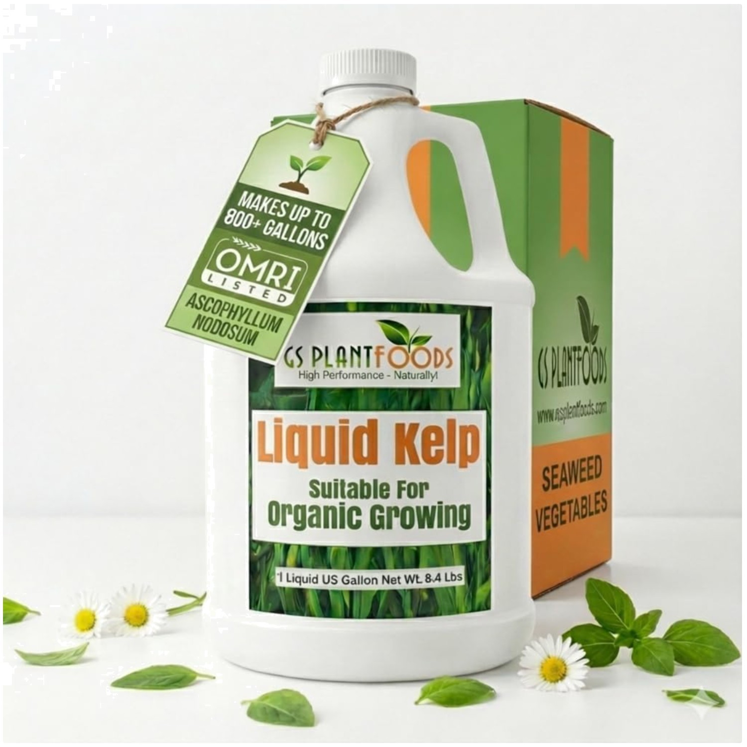 Root Boosting Kelp Fertilizer – Organic Growth – 1 Gallon