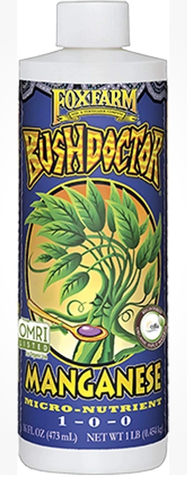 Fox Farm FoxFarm Bush Doctor Manganese Pint- 16 oz