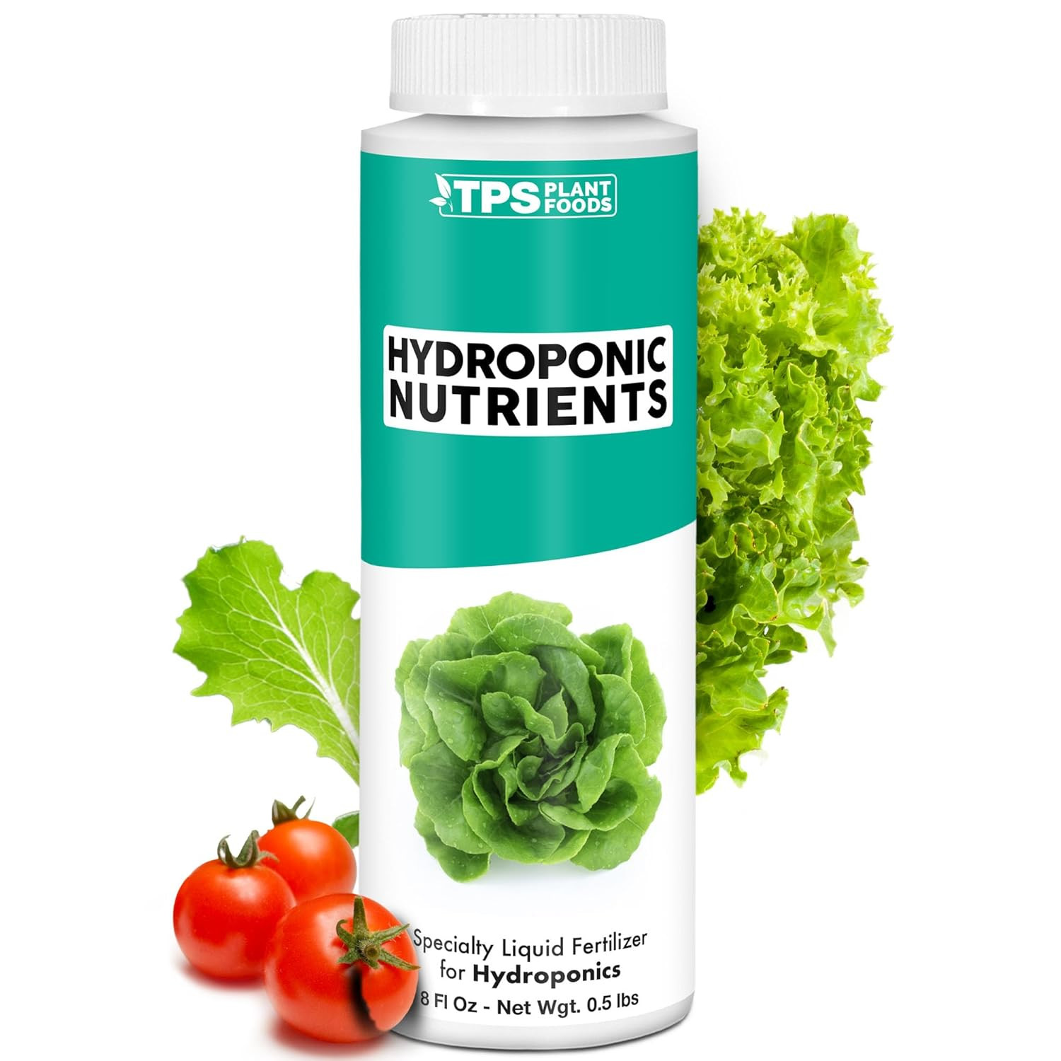 Hydroponic Nutrients for Edible Plants, One Part Complete Liquid Plant Food for