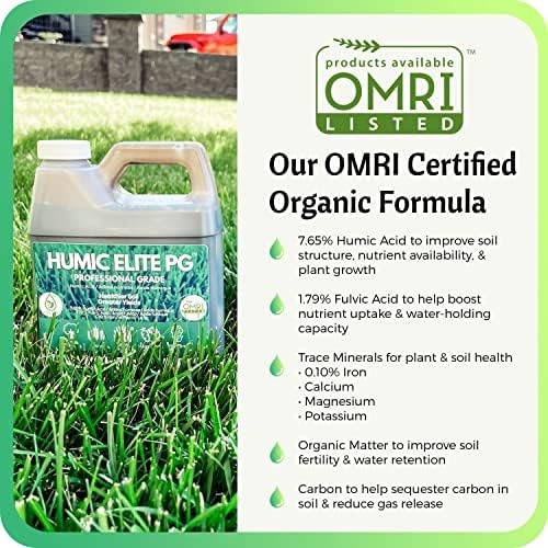 Humic Acid Organic Lawn Fertilizer – Fulvic Humic Mineral Blend for Trees, Sh…