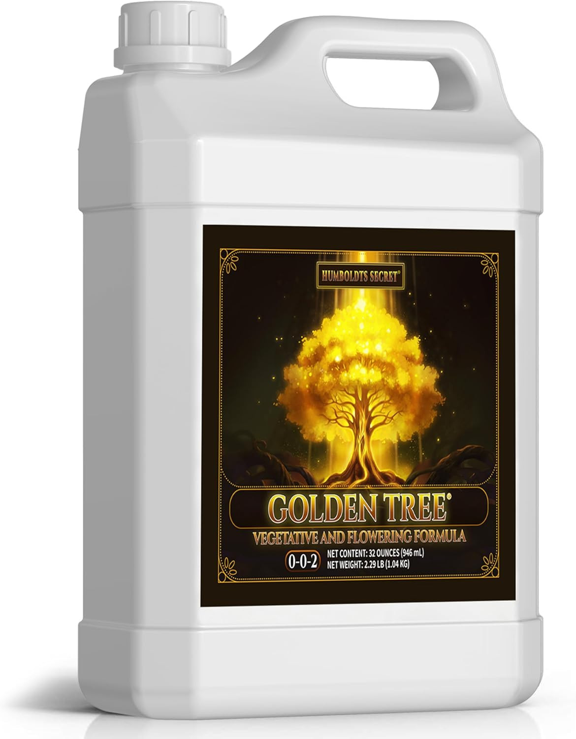 Golden Tree Liquid Plant Food | Enhances Growth Indoors or Outdoors | All-In-One