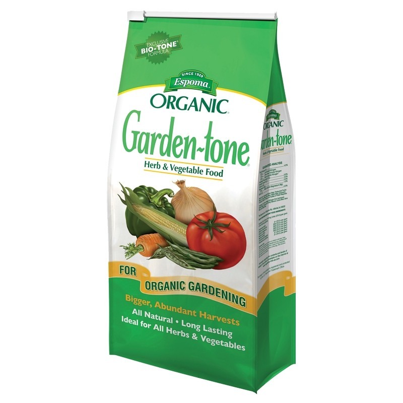 Espoma Garden-tone GT18 Organic Plant Food, 18 lb, Bag, Granular, 3-4-4 N-P-K Ra
