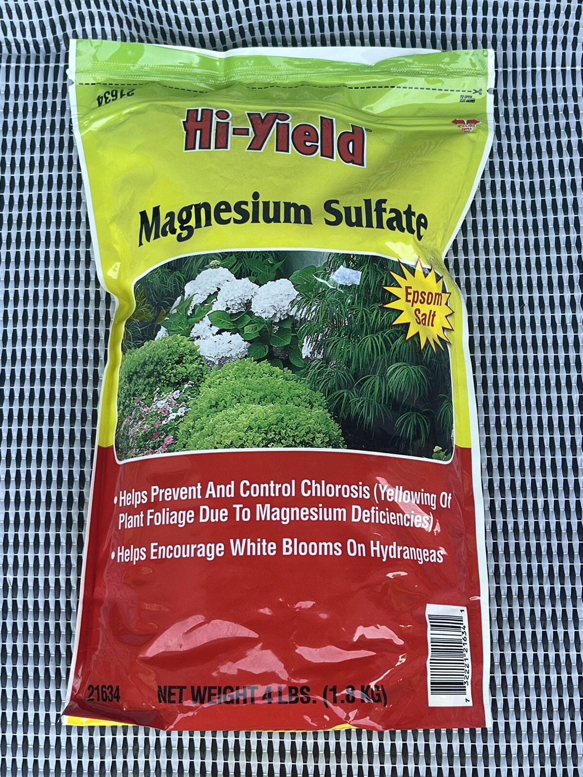 Hi-Yield Magnesium Sulfate 4lb Garden Soil Amendment