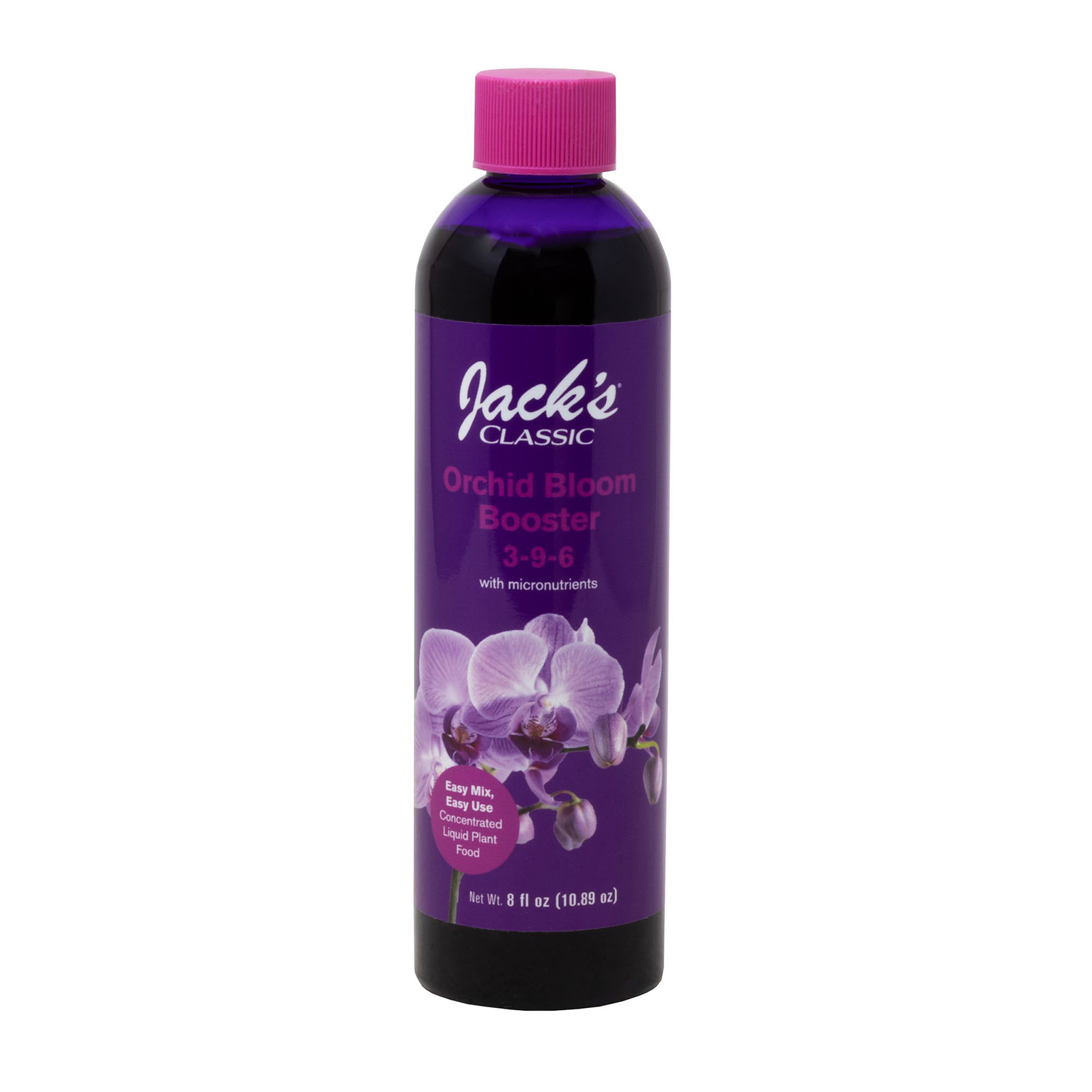Jack’s Classic 3-9-6 Orchid Bloom Booster Fertilizer Concentrate, 8 fl. oz.