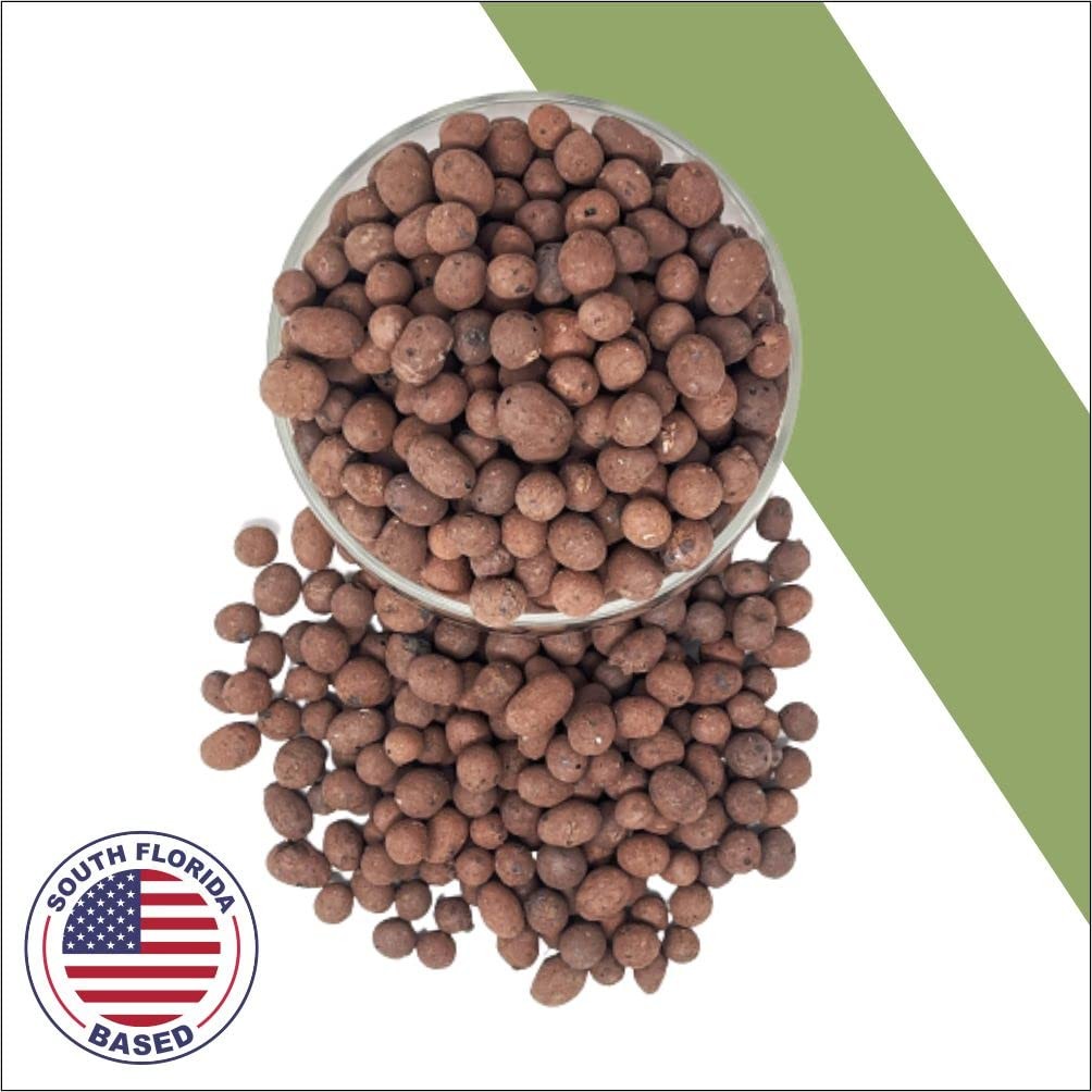 PGN Clay Pebbles for Hydroponic Growing – 10 Liters (4 Pounds) – Organic Expa…
