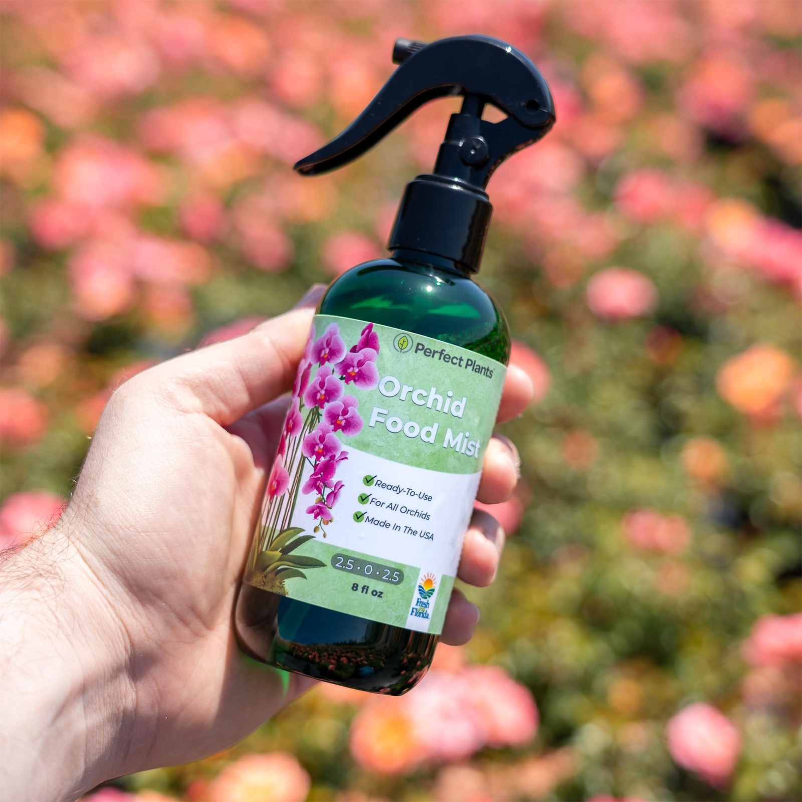 Orchid Fertilizer Mist by Perfect Plants | Foliar Food Spray & 8 fluid ounces