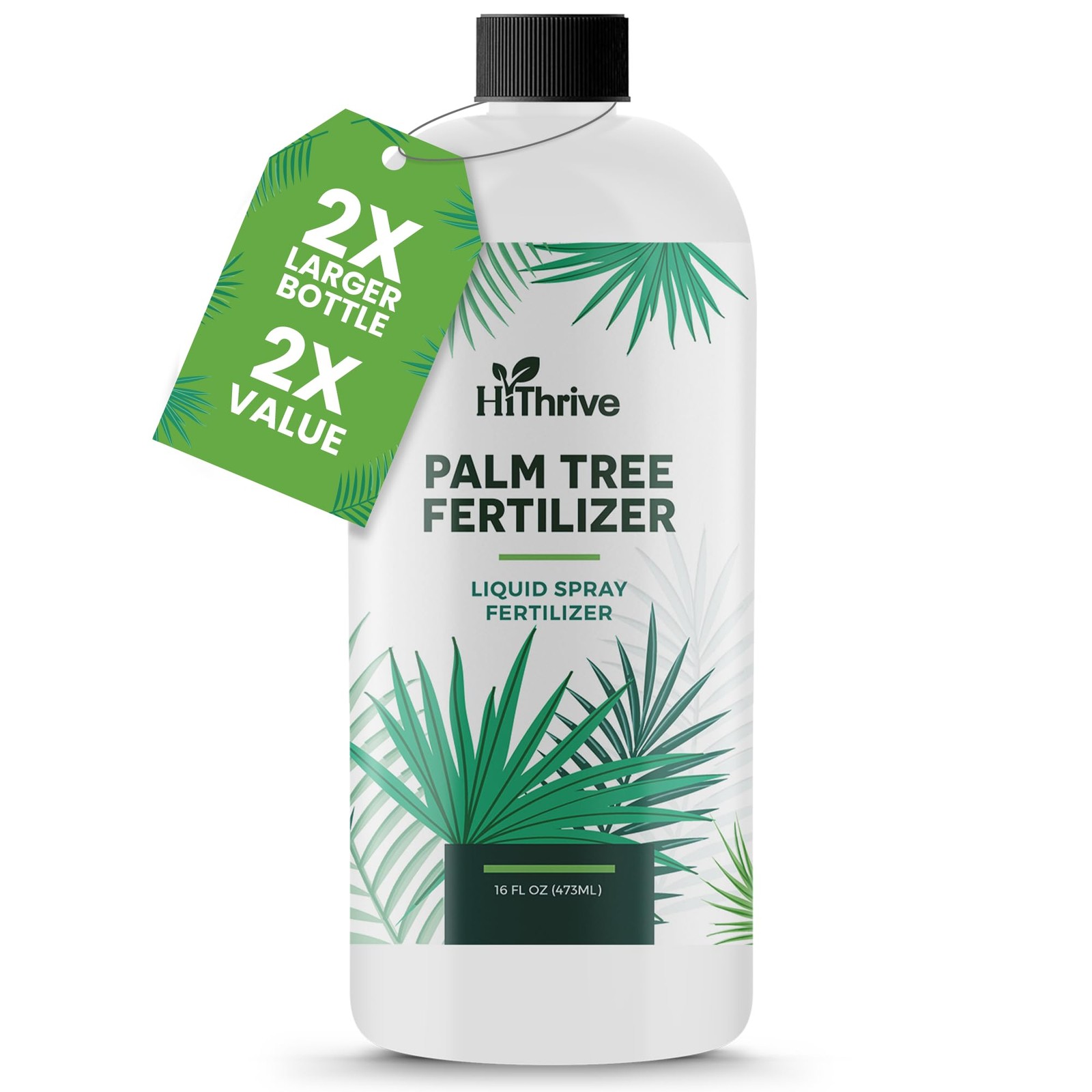 Palm Tree Fertilizer – 16oz Plant Food for Tree. Rich in 16 oz (1 Pint)