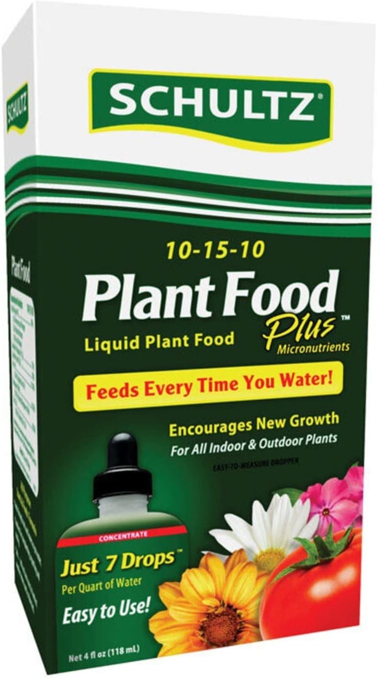 Nutrient-Rich 10-15-10 Liquid Plant Food – Perfect for Transplanting & Repotting