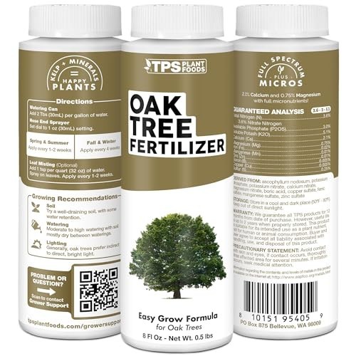Liquid Fertilizer for Oak Trees – Plant Food for Healthy Growth & Vibrant Foliag