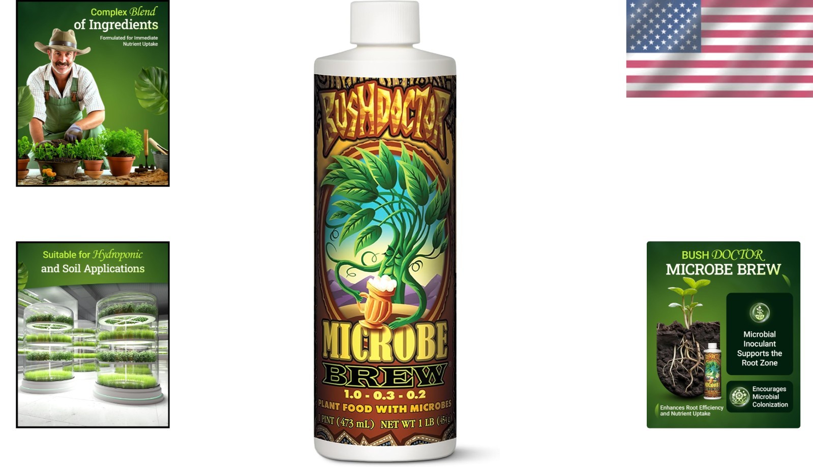 Organic Plant Nutrition – Liquid Microbial Inoculant