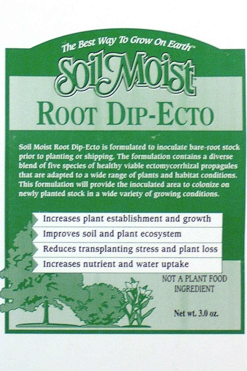 Ecto Root Dip for Trees and Shrubs 3oz Bag Treats up to 1000 Seedlings