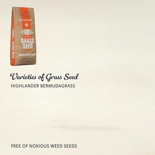 O.M. Scott and Sons Grass Seed – Lawn Seed, Fertilizer and 1 Pack Bermudagrass