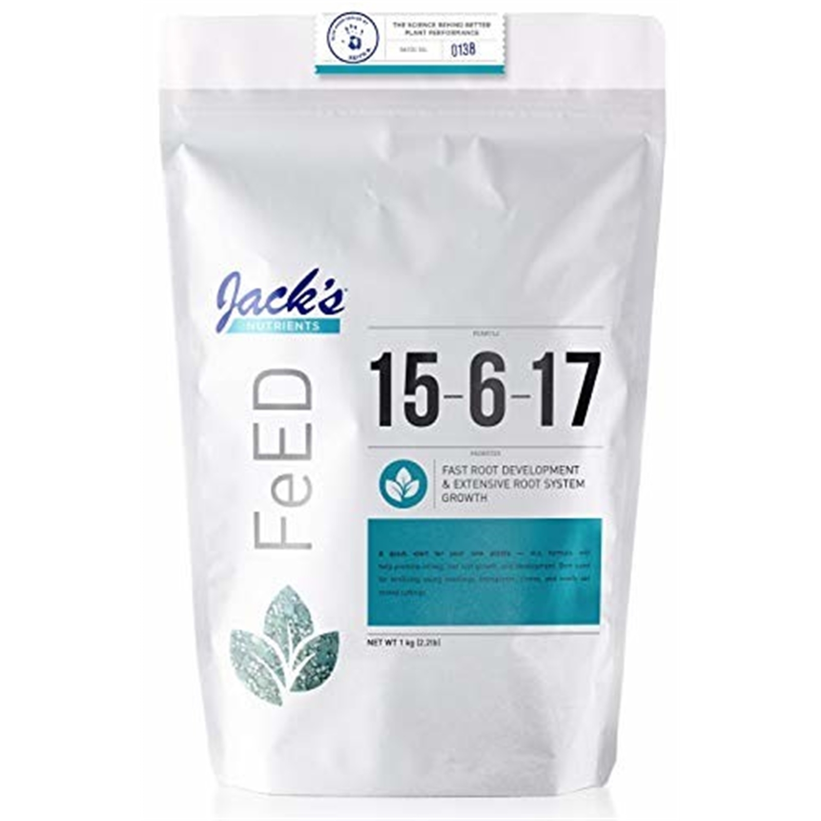 Jack’s Nutrients Clone 15-6-17, 2.2lbs