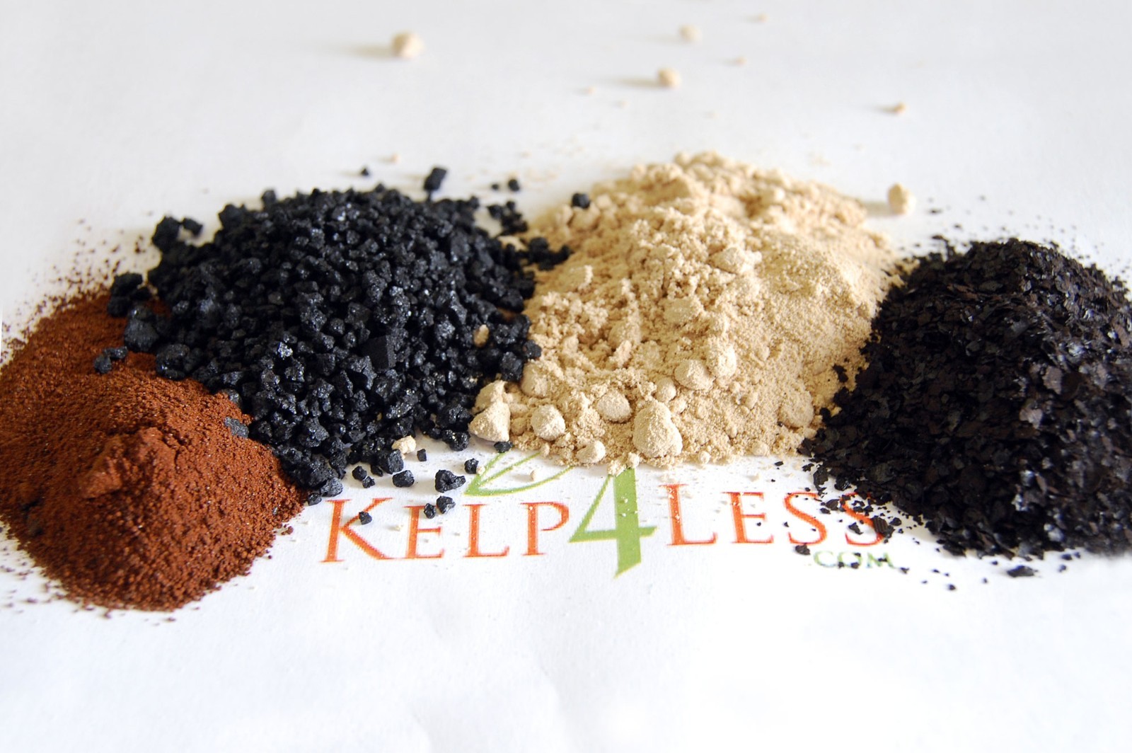 Organic Acid SOLUBLE Fertilizer Bundle 1 pound Each KELP HUMIC FULVIC AMINO