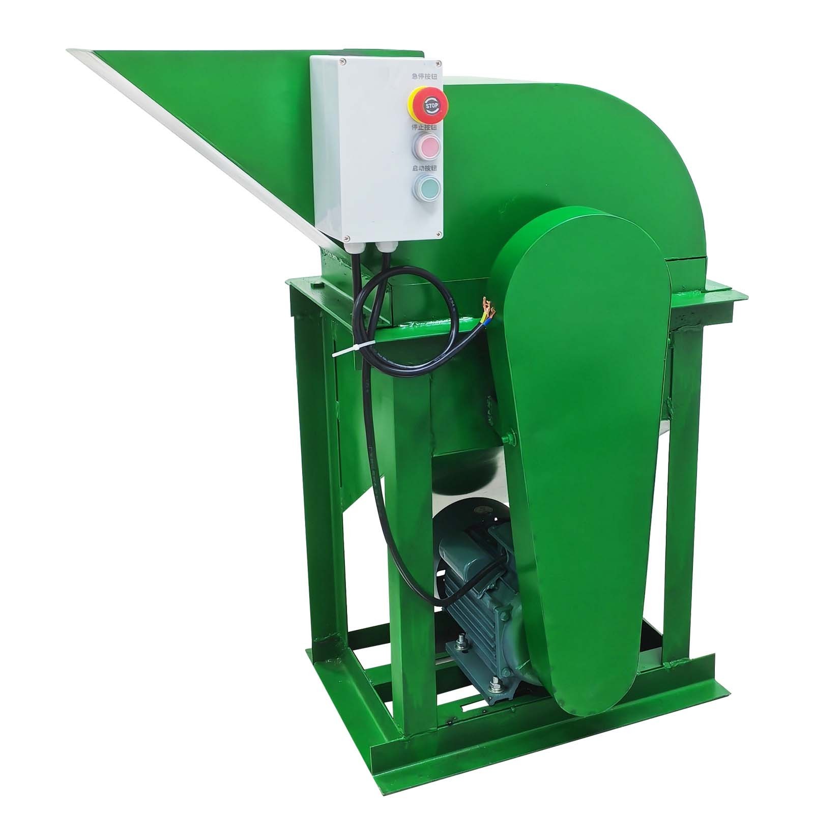 220V 3KW Soil Crusher Garden Organic Fertilizer Crusher with 6mm Sieve 2-3Tons/H
