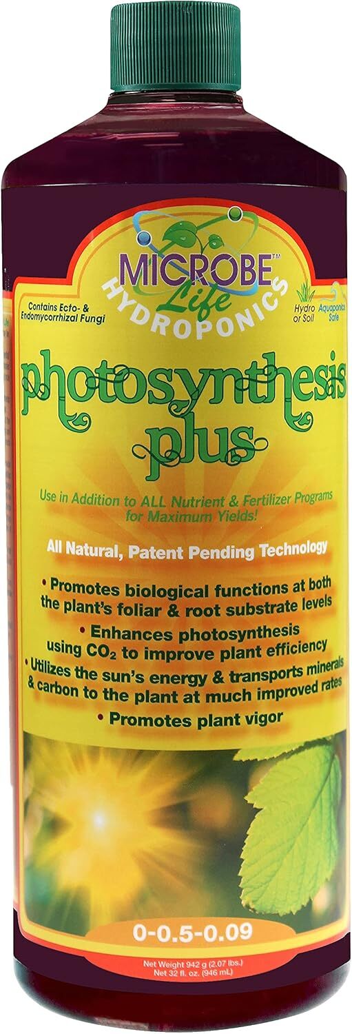 Photosynthesis Plus 32Oz Liquid Fertilizer For Fast Growth And Huge Yields