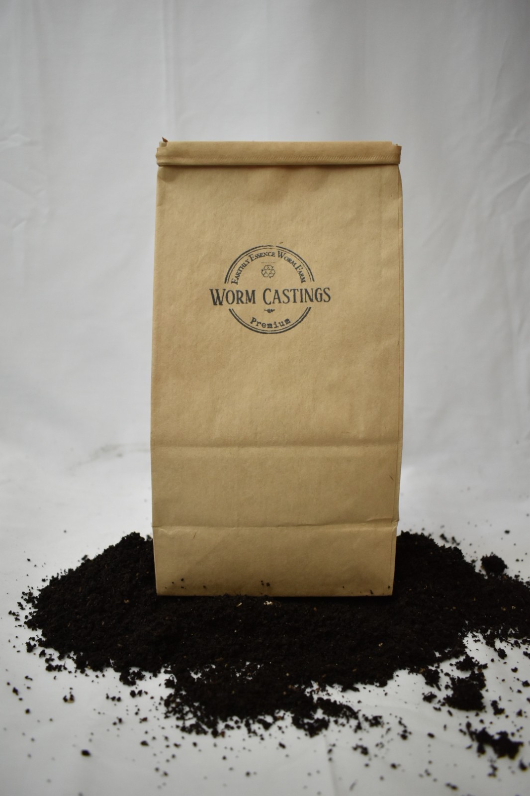 1 Gallon (4-5lbs) Organic Worm Castings Fertilizer – Living Soil – Free Shipping