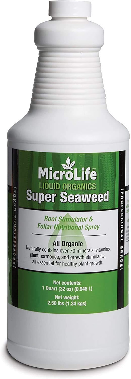 MicroLife Super Seaweed Professional Grade Organic Liquid Concentrate Root St…