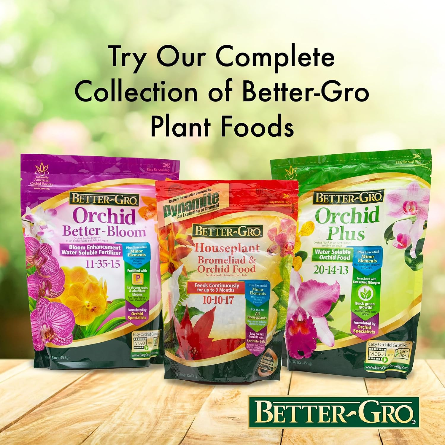 Sun Bulb Company 8305 Better GRO Orchid plus Bloom Booster Fertilizer, 16-Ounce