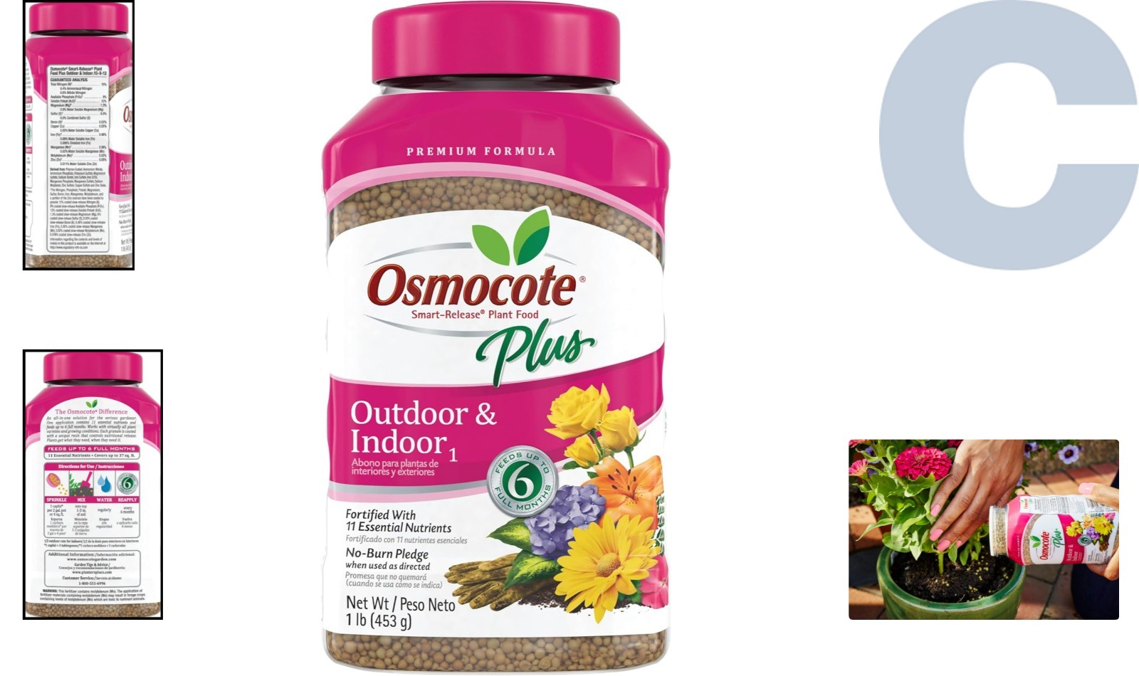 1 lb Smart-Release Fertilizer – Continuous Nutrition for Indoor & Outdoor Plants