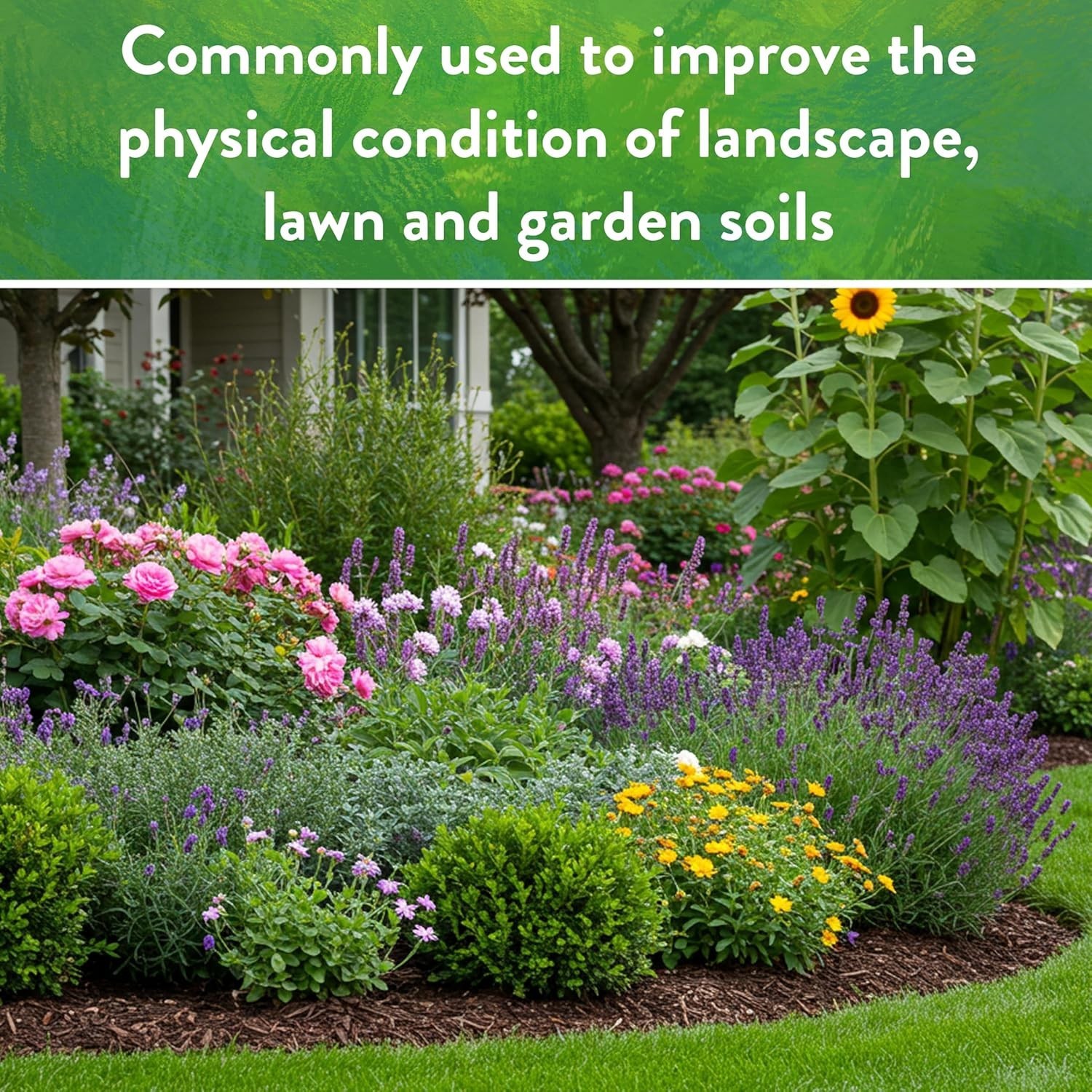 Organic Prilled Garden Gypsum – 5 lb Calcium Sulfate for Clay Soil Improvement