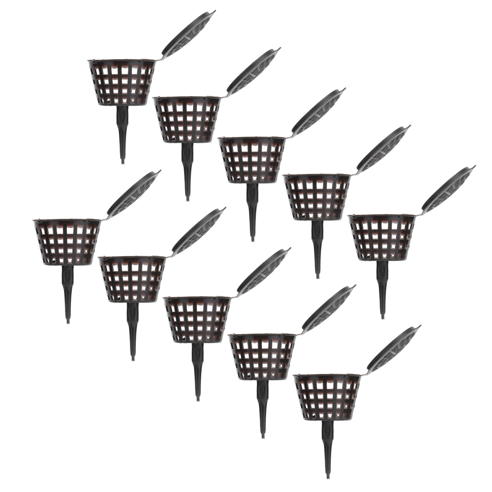 50Pcs Fertilizer Basket Plastic Sturdy Durable Planting Fertilization Box Fo CX4
