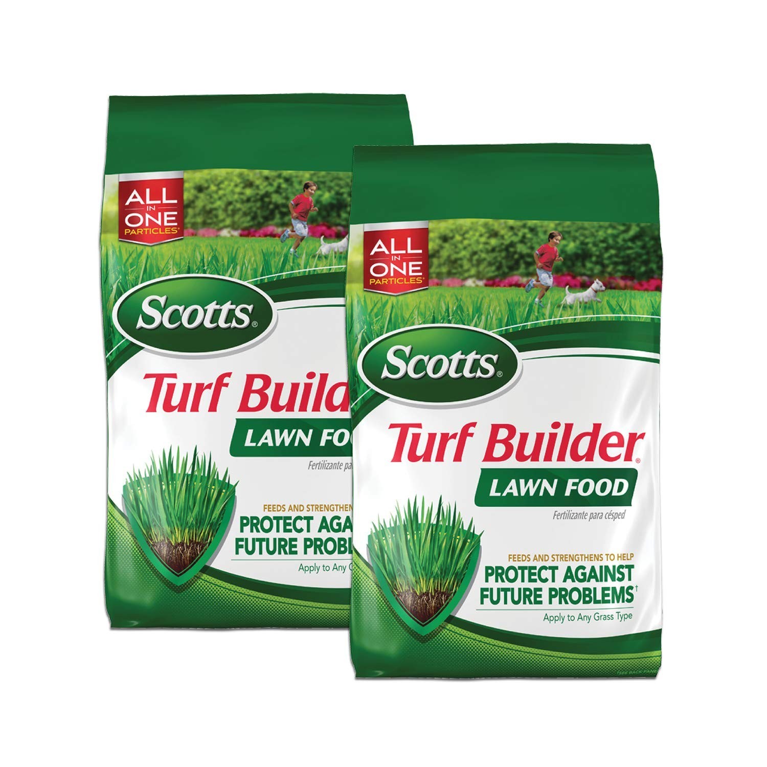 Turf Builder Lawn Food – 2-Pack Granules, 10,000 sq. ft. for Lush Grass