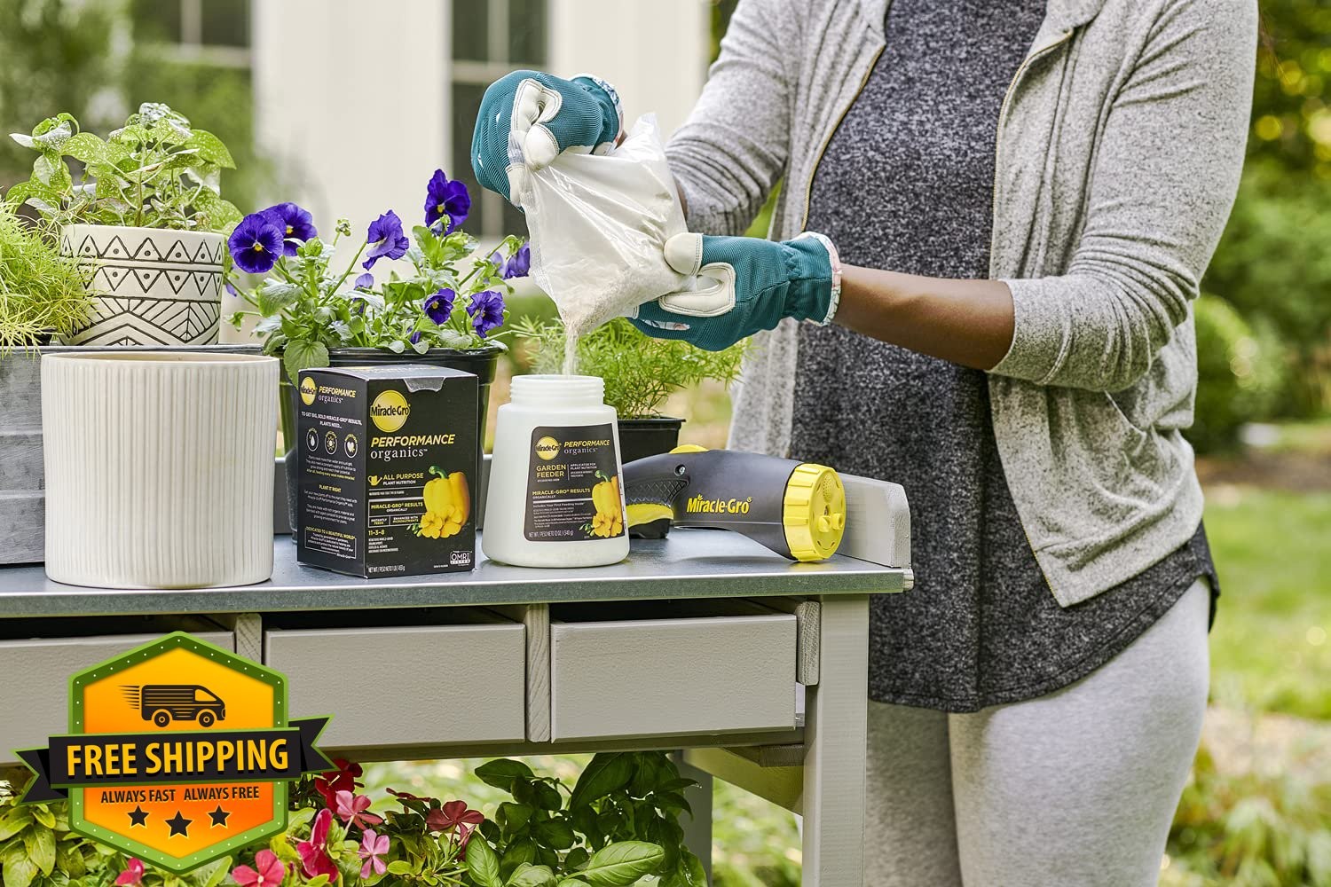 Miracle-Gro Performance Organics Garden Feeder 12 oz – Plant Nutrition