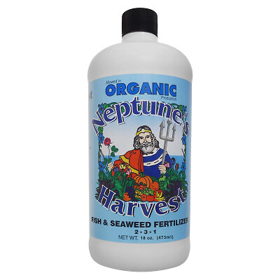 Organic Fish & Seaweed Fertilizer, 2-3-1, 1-Pt.
