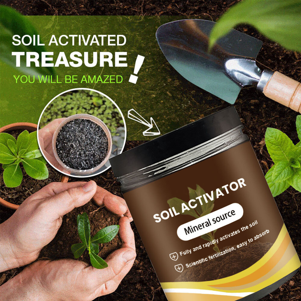 1X Soil Activator – Soil Conditioner, Plant and FlowerFertilizer Activator ET